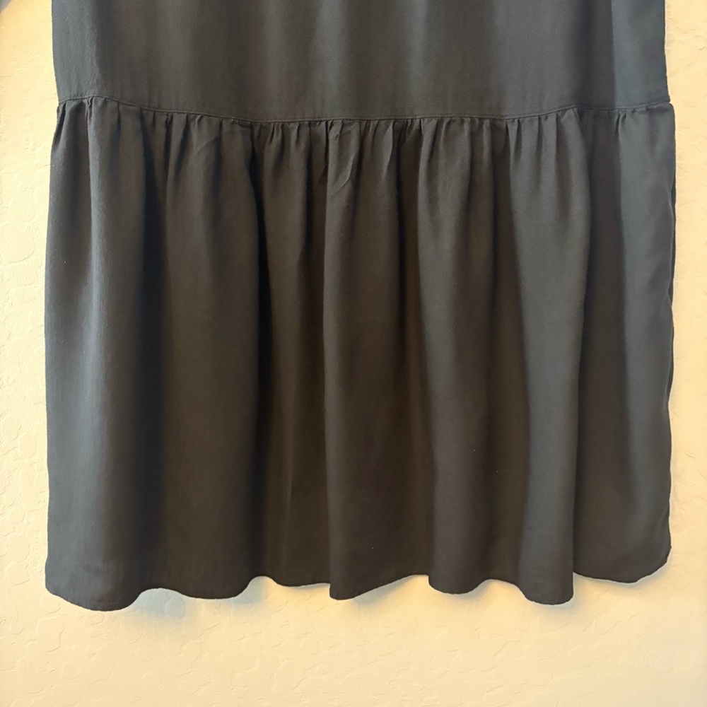 Frank & Eileen Grayson the Changemaker dress in black liquid lyocell size 01 XS - Picture 13 of 16